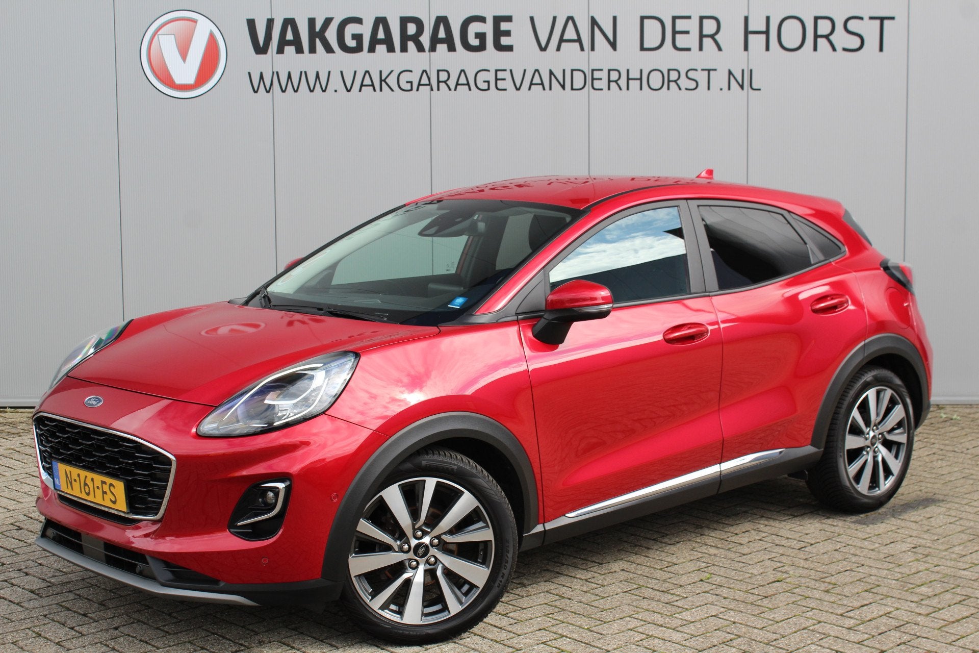 Ford Puma 1.0-125pk EcoBoost Mild-Hybrid Titanium X. Mooie,, Voorwielaandrijving, 12 maanden, Leder en Stof, 23 km/l