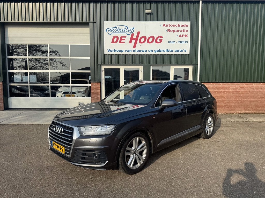 Audi Q7 SQ7 3.0 TDI Quattro Grijs Kenteken, Auto's, Bestelauto's, Gebruikt, 272 pk, Particulier, Geïmporteerd