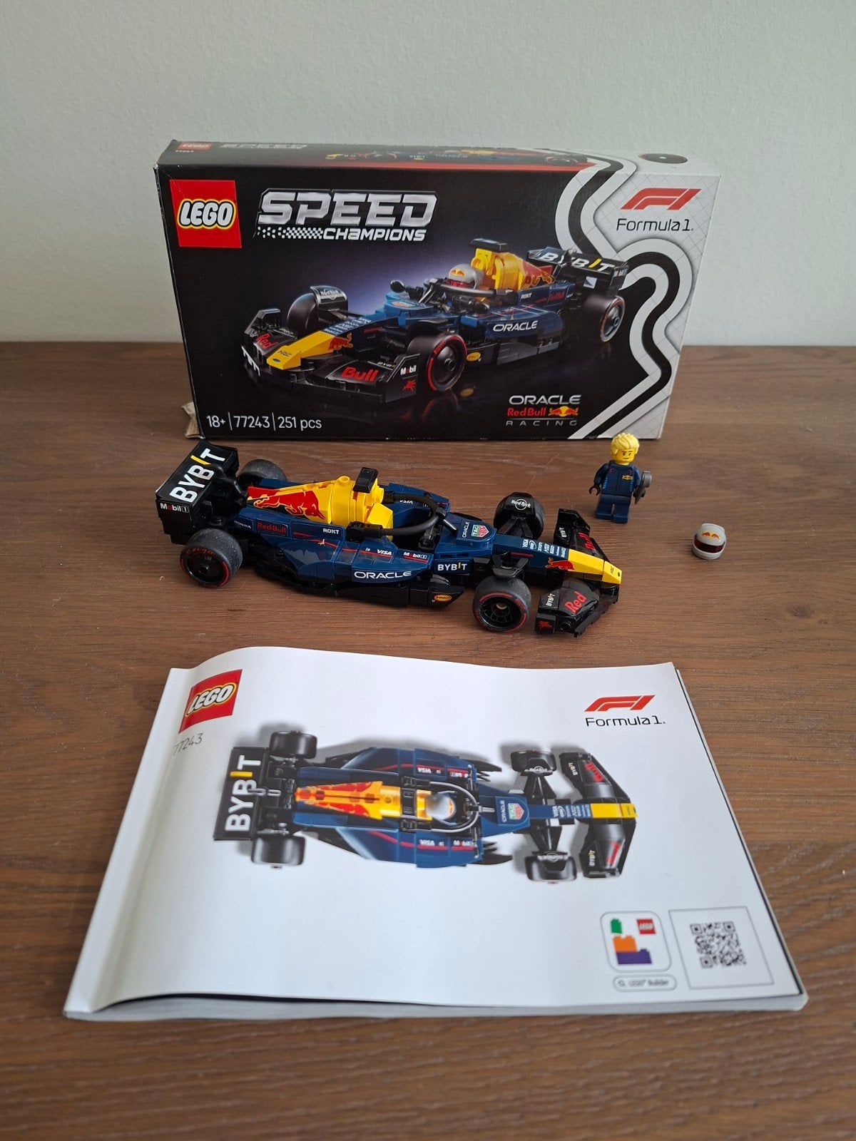 77243 Lego speed champions Formula 1, Ophalen, Lego, Speed Champions, Zo goed als nieuw