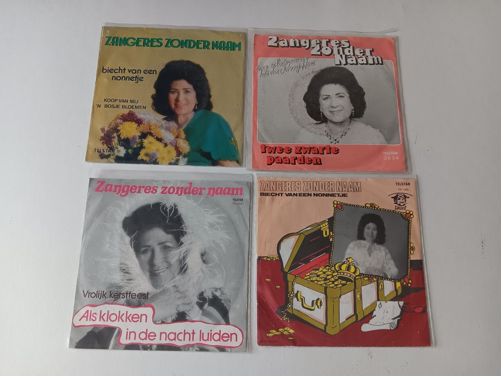 telstar singles z.z.n, Ophalen of Verzenden, Gebruikt, Overige formaten, Levenslied of Smartlap