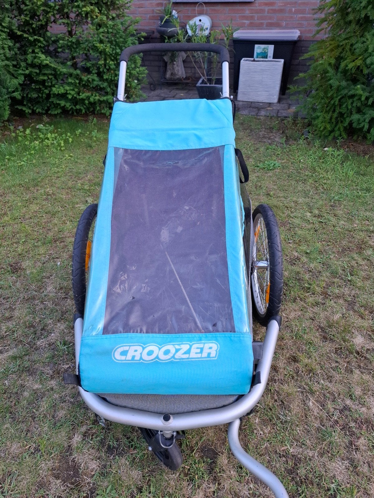 Croozer fietskar voor kind of huisdier zeer goede staat, Ophalen, Gebruikt, 20 tot 40 kg, Hondenkar