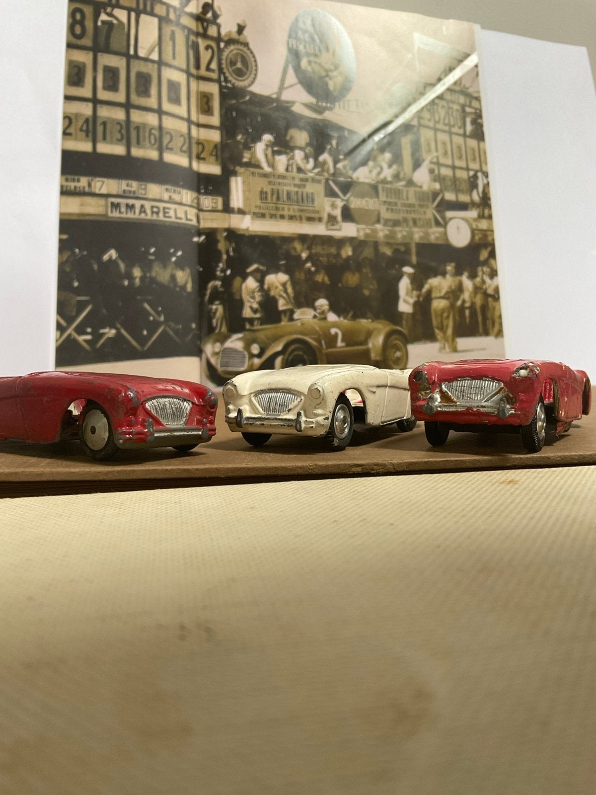 Corgi Toys, 3st Austin Healey (Comp models) 1961, Ophalen of Verzenden, Zo goed als nieuw