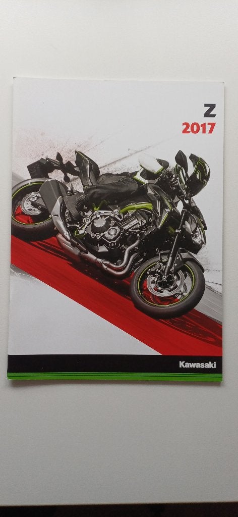 Kawasaki jaarfolder 2017 met de Z modellen, Ophalen of Verzenden, Kawasaki