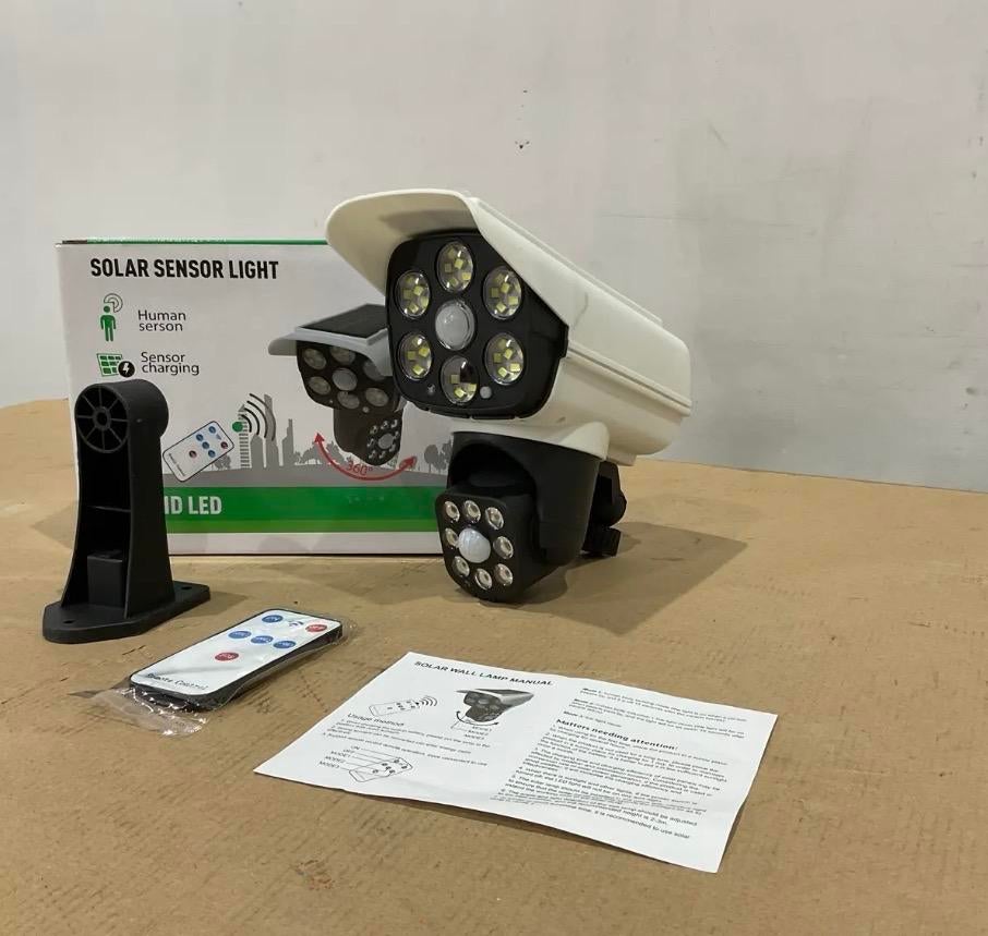 Solar lamp dummy camera - ongebruikt met sensor, Zonne-energie, Wandlamp, Nieuw, Ophalen of Verzenden