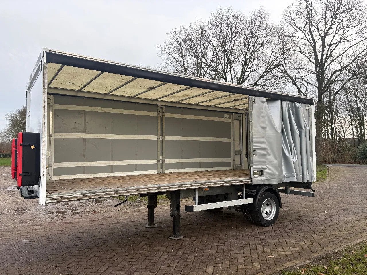 kuiper Be Oplegger 8 Ton snel sluit schuifzeilen Kuiper (201, Auto's, Overige brandstoffen, Origineel Nederlands, Bedrijf, Zilver of Grijs