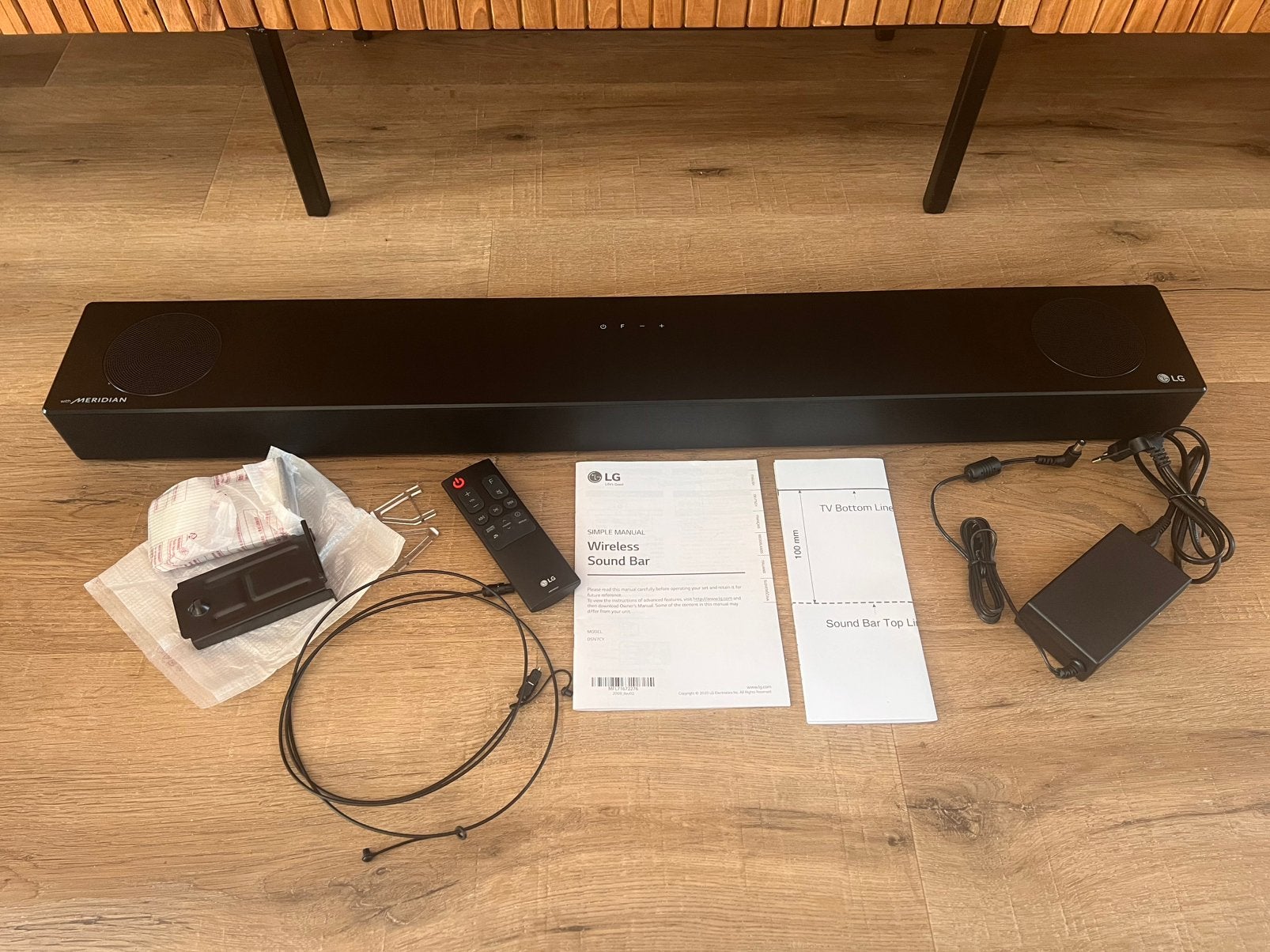 LG soundbar (lg dsn7cy), Ophalen, Zo goed als nieuw