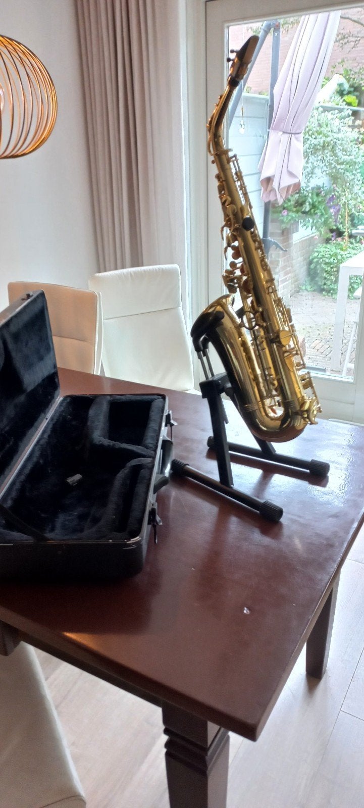 Alt saxofoon Trevor James the Horn, Muziek en Instrumenten, Ophalen, Gebruikt, Alt, Met koffer
