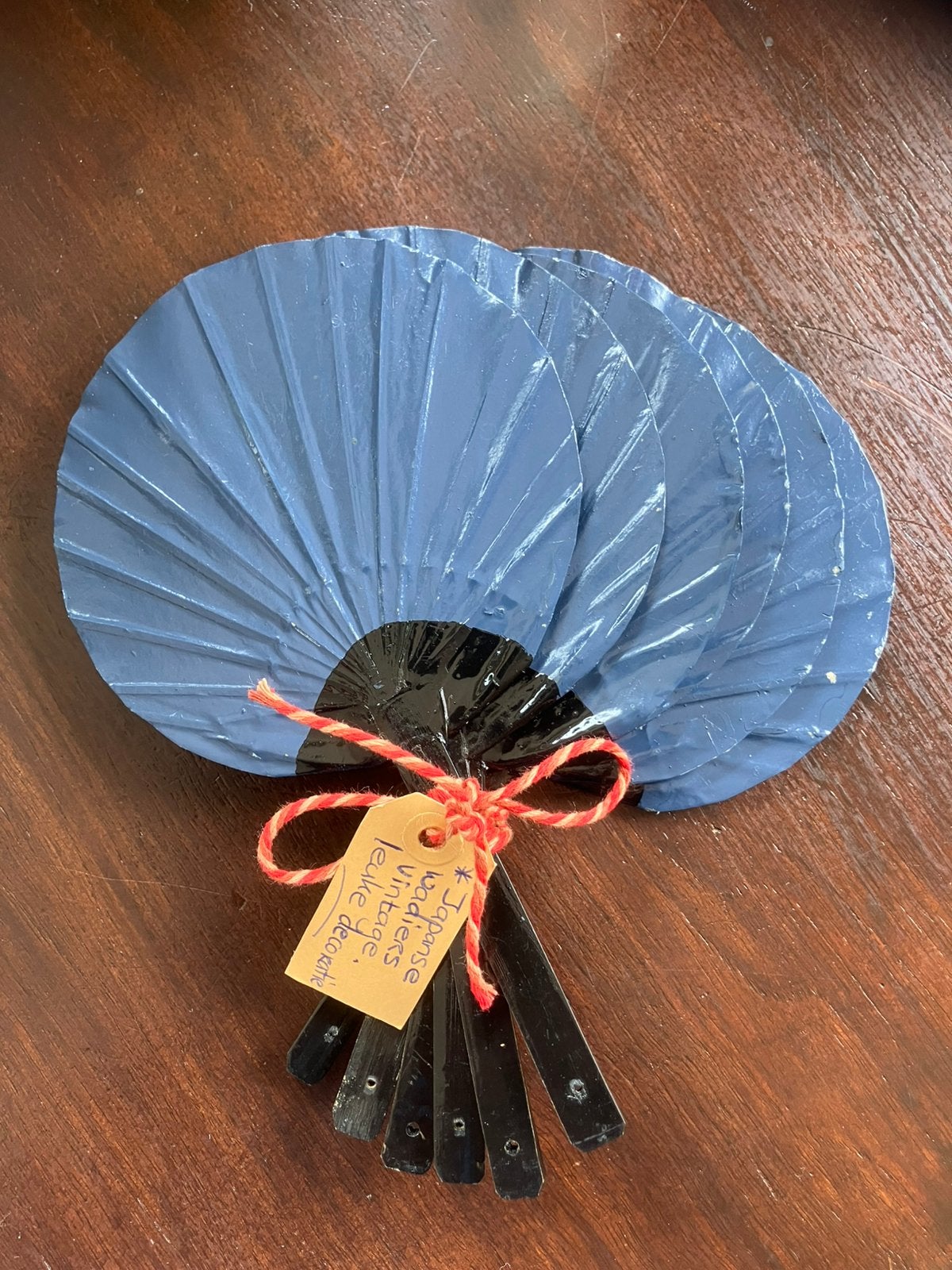 Zes japanse vintage waaiers, Ophalen of Verzenden