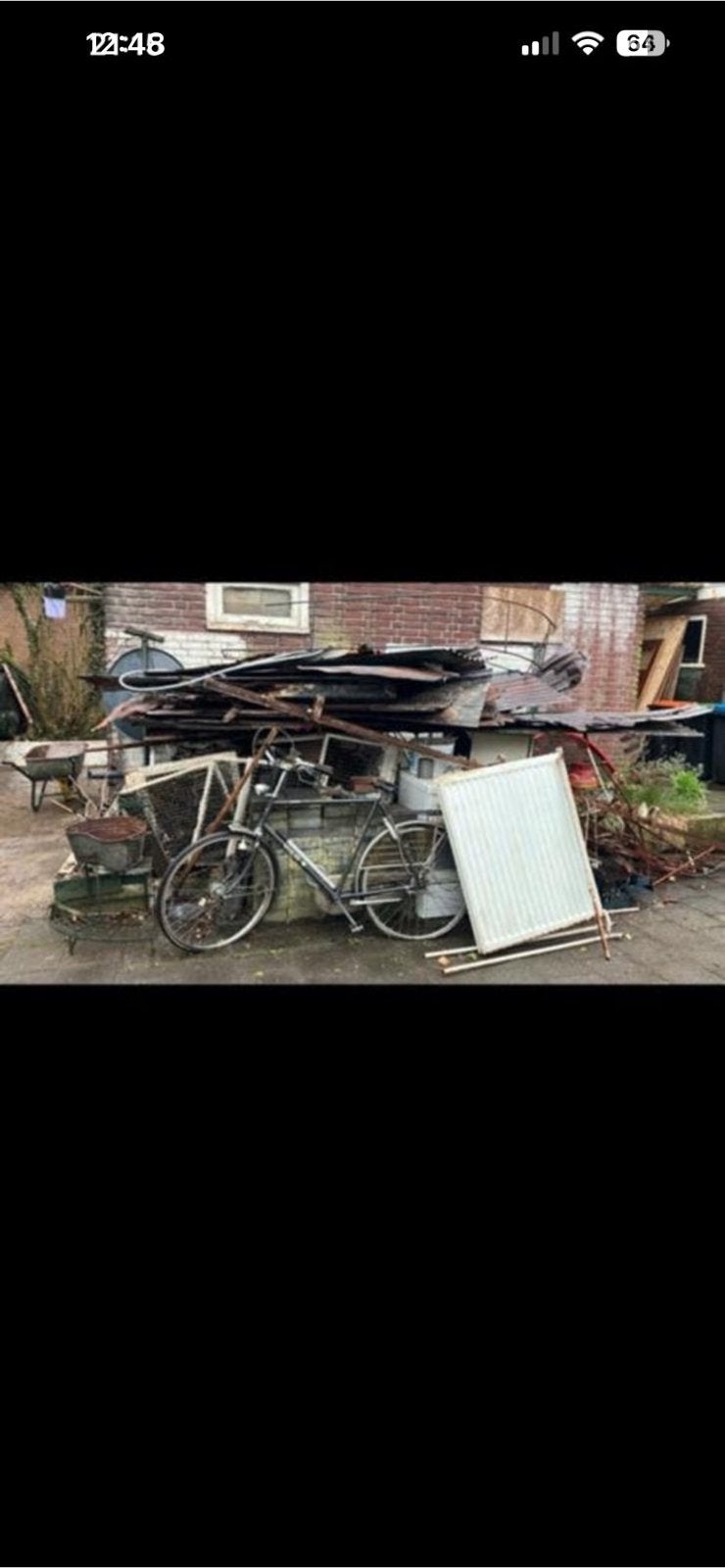 Gezocht oud ijzer en metalen, Ophalen, Zo goed als nieuw