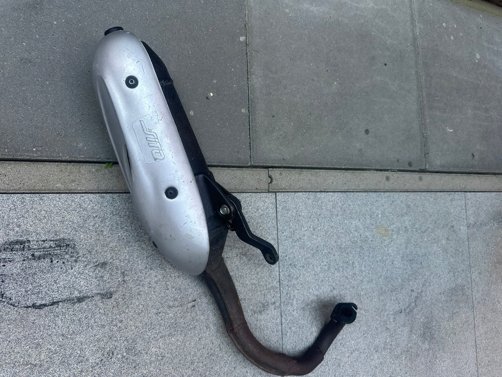 Sito plus nette staat, Ophalen of Verzenden, Zo goed als nieuw, Uitlaat, Piaggio