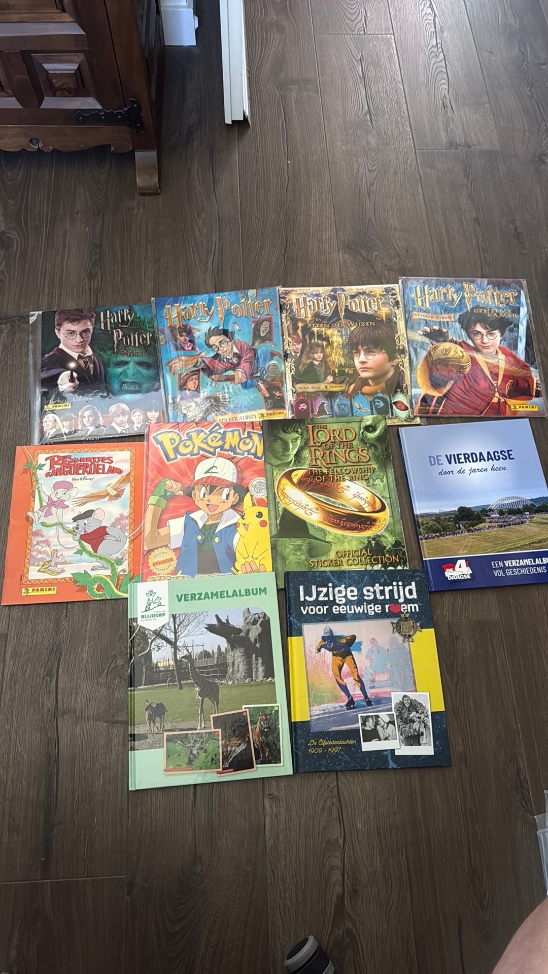 Panini en diverse complete albums, Ophalen of Verzenden, Zo goed als nieuw, Meerdere plaatjes