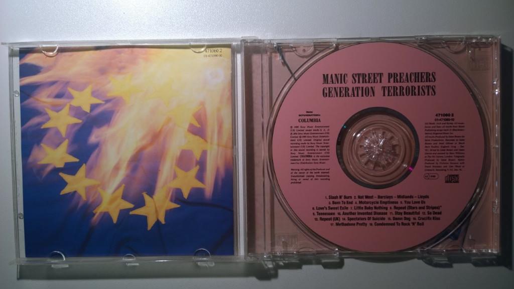 Manic Street Preachers - Generation Terrorists, Ophalen of Verzenden, Zo goed als nieuw, Poprock