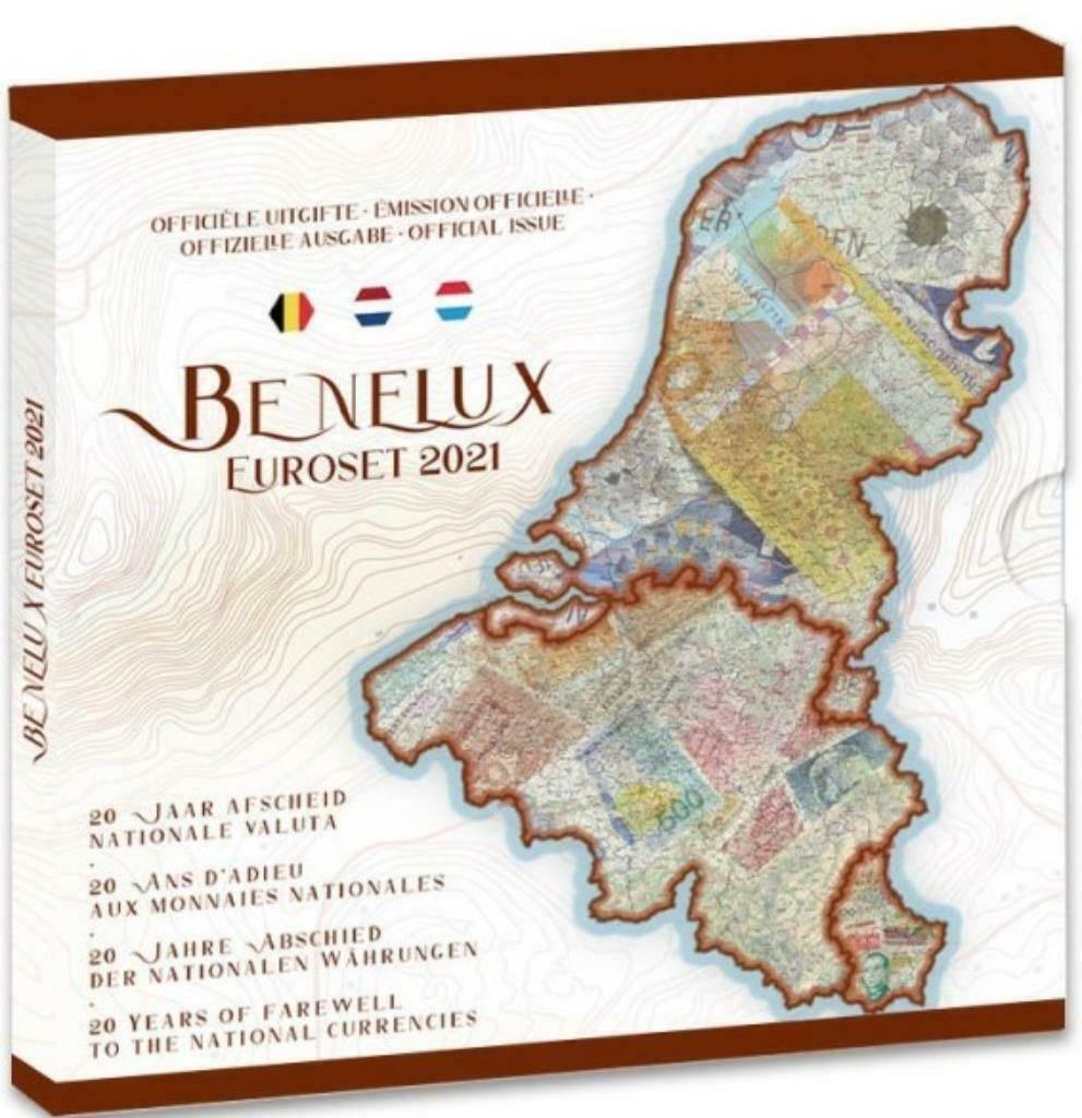 BENELUX set 2021., Postzegels en Munten, Munten | Europa | Euromunten, Overige waardes, Overige landen, Ophalen of Verzenden