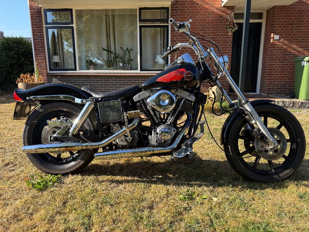 Harley Davidson Shovelhead FXS 1340 Low Rider 1981, 2 cilinders, 1340 cc, Chopper, Gebruikt