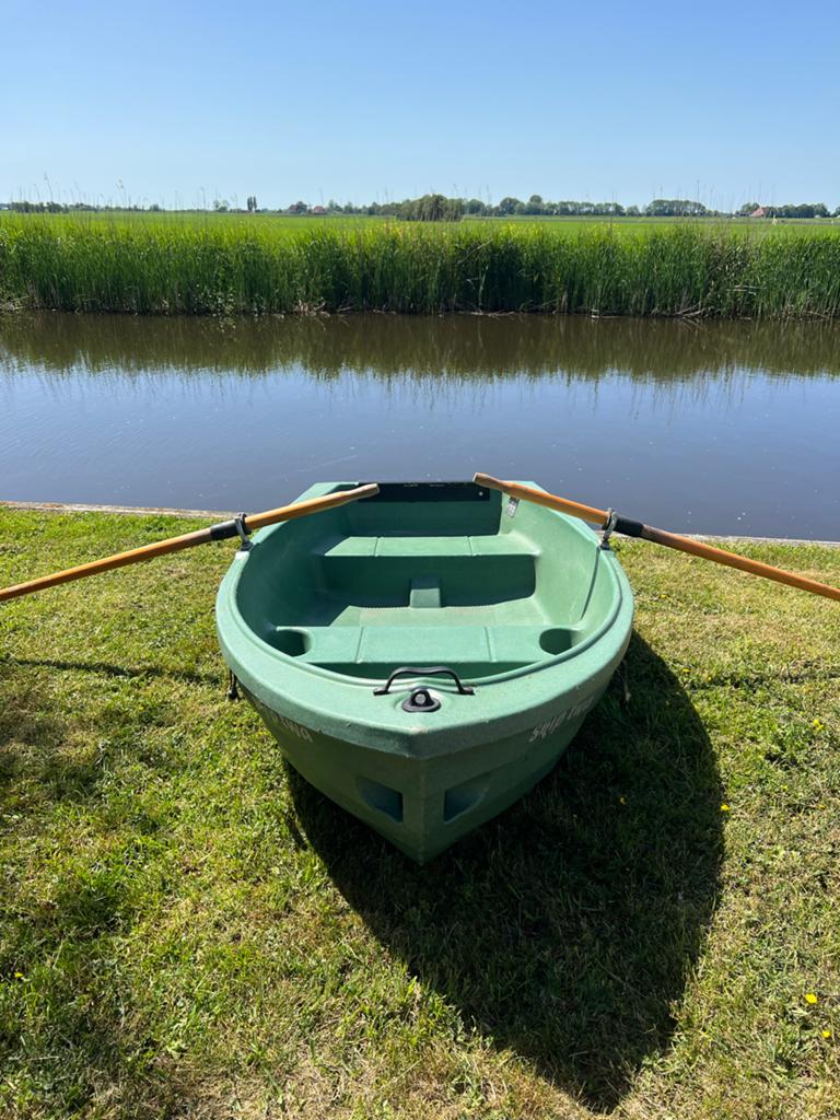 Pioner 8 Roeiboot met 3,5 pk Yamaha malta izgst!, Ophalen, Gebruikt, Met roeispanen of peddels, Bijboot