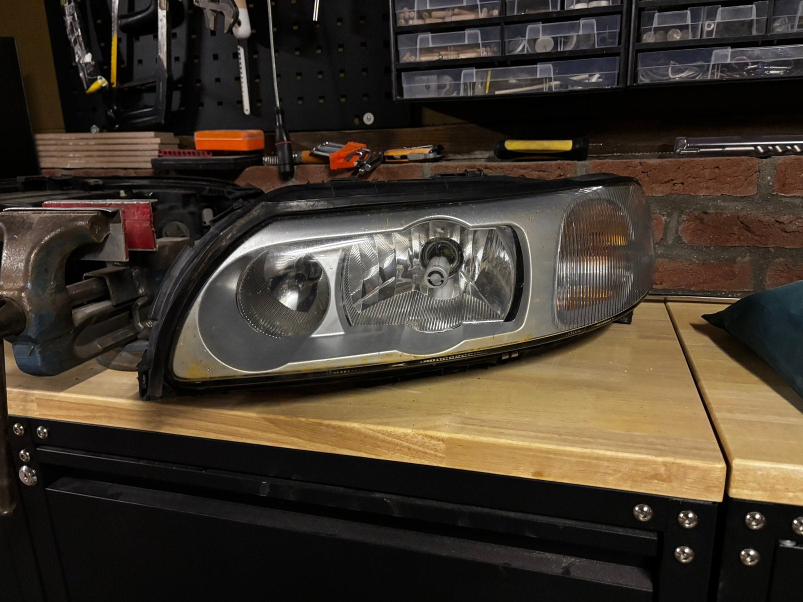 Koplampen V70R S60R, Auto-onderdelen, Ophalen of Verzenden, Gebruikt, Volvo