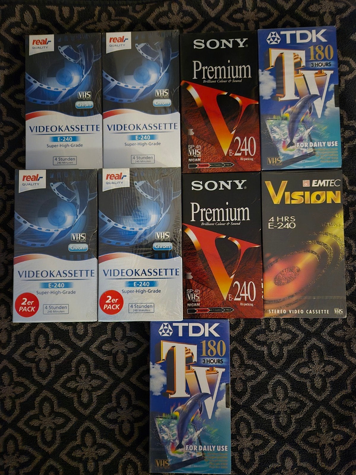 Diverse VHS Videobanden - Nieuw en Ongebruikt, Ophalen of Verzenden, Nieuw in verpakking, VHS
