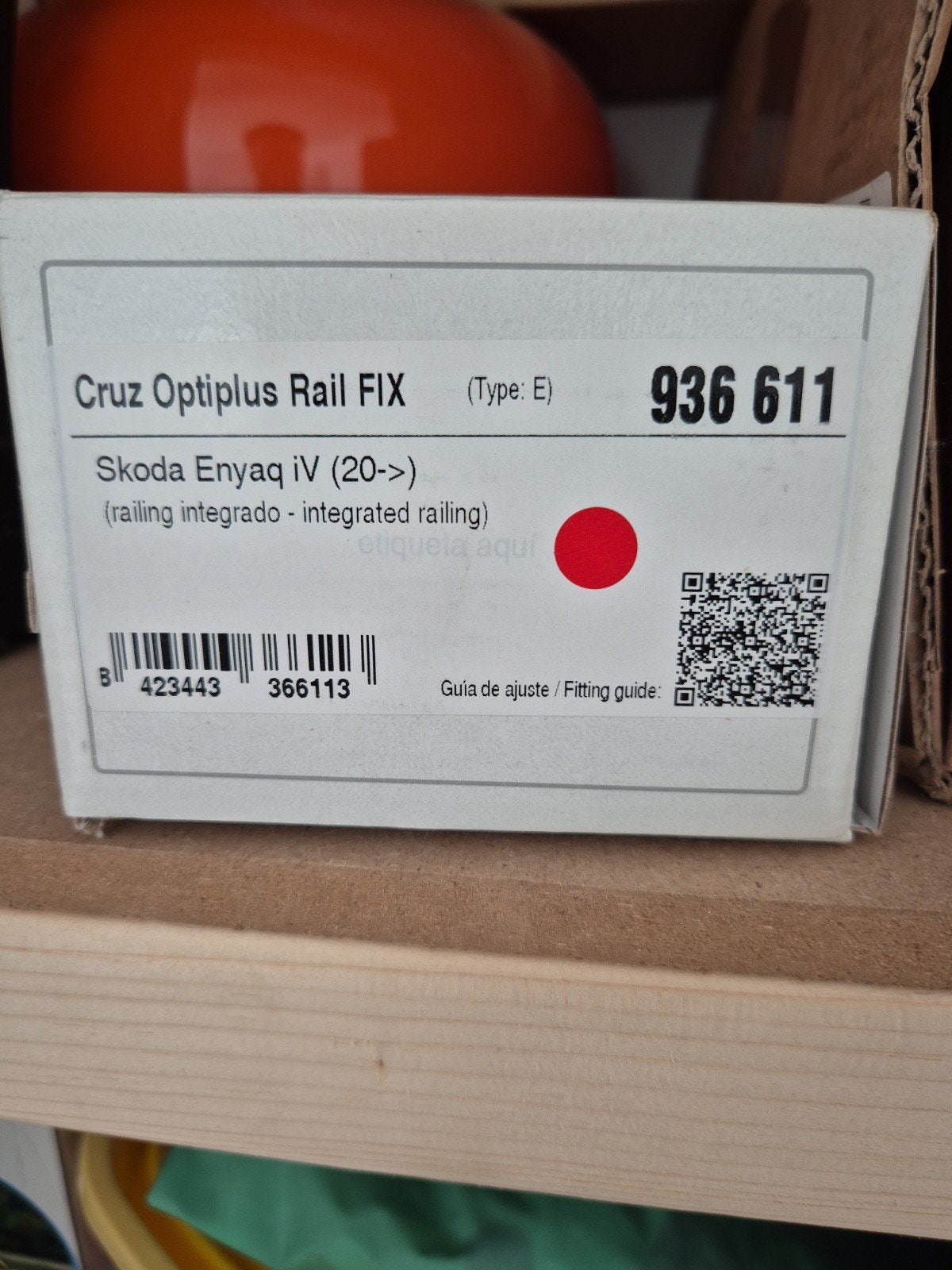 Cruz Optiplus Rail FIX 936-611 voor Skoda Enyaq iV (20->), Auto diversen, Ophalen of Verzenden, Nieuw