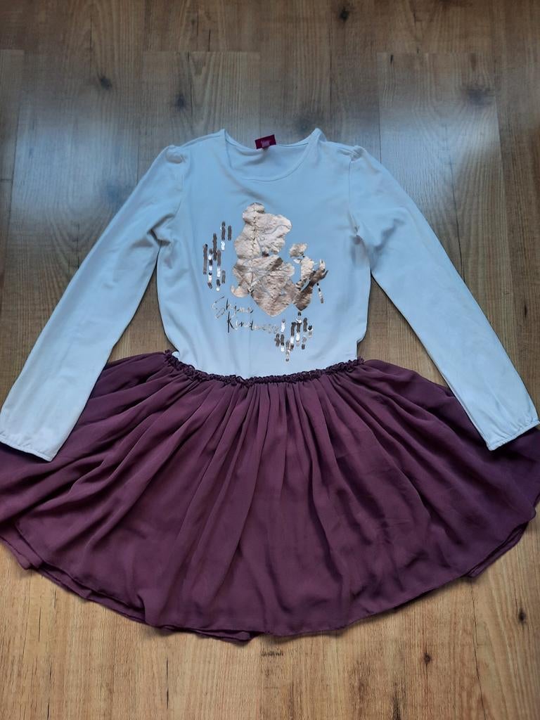 Disney Prinsessen Jurk Maat 134, Disney, Meisje, Ophalen of Verzenden, Zo goed als nieuw