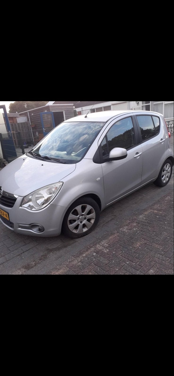Opel Agila 1.2 16V 2008 Grijs, Voorwielaandrijving, 40 €/maand, 4 cilinders, 965 kg