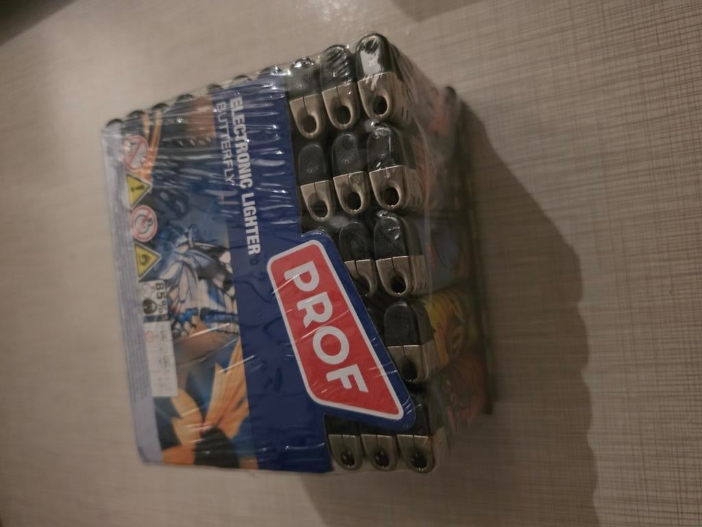 50 Nieuwe Aanstekers in Verpakking - Vlinder Design, Ophalen