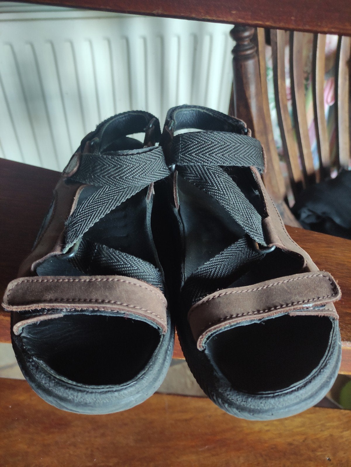 Dames Wolky sandalen 40, Ophalen of Verzenden, Gedragen, Bruin, Sandalen of Muiltjes