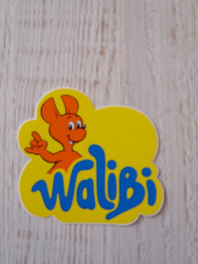 sticker Walibi ( 1 ), Verzamelen, Ophalen of Verzenden, Zo goed als nieuw, Bedrijf of Vereniging