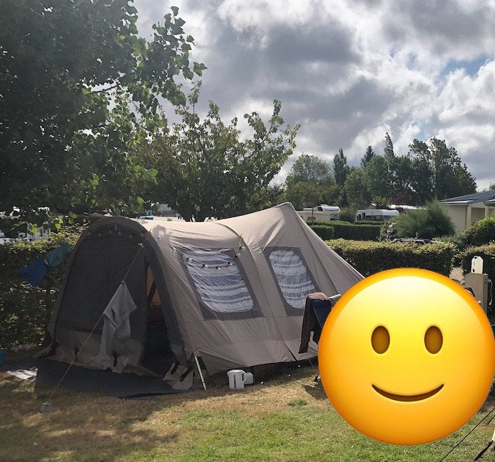 Redwood Maclura 320 familietent, Caravans en Kamperen, Tenten, Ophalen, Gebruikt, Tot en met 4