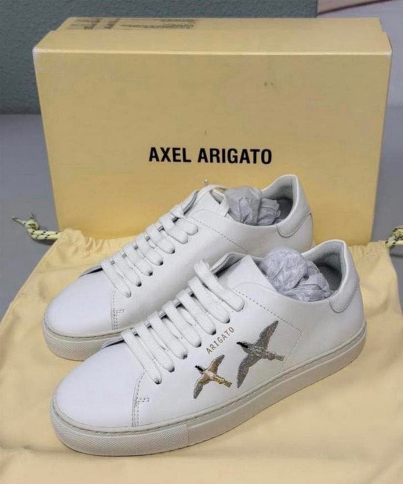 AXEL ARIGATO Clean 90 Bee Bird sneakers NIEUW 36 Zeldzaam !, Wit, Nieuw, Ophalen of Verzenden, Sneakers of Gympen