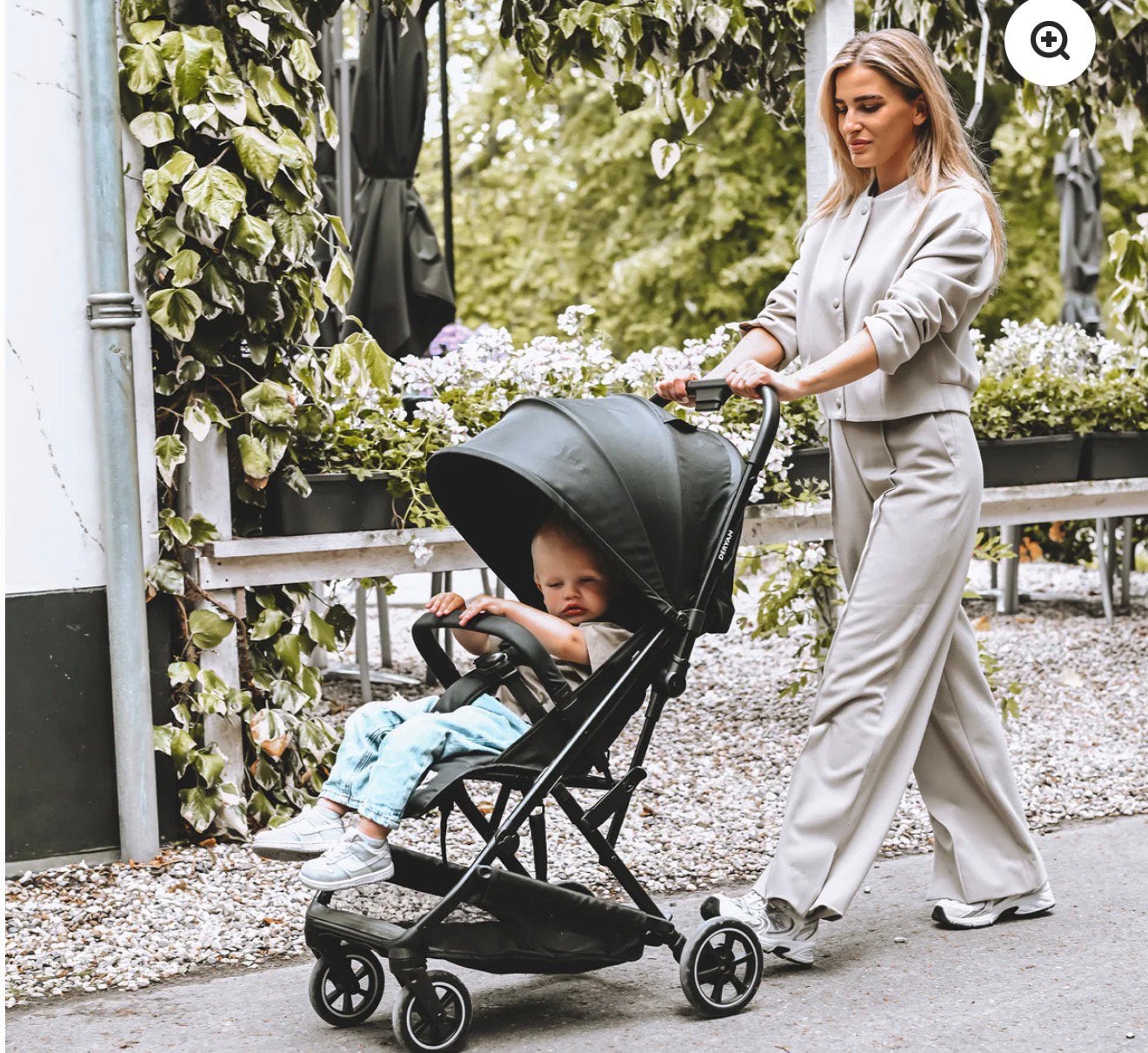 Luxe Easy² Lichtgewicht Buggy - Zwart  ophalen in utrecht, Ophalen, Zo goed als nieuw