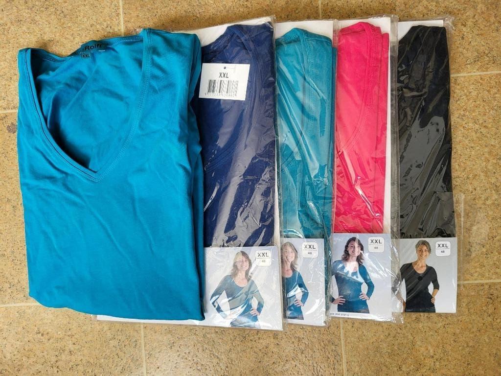 5 NIEUW t' shirts, Overige kleuren, Maat 46/48 (XL) of groter, Nieuw, Korte mouw