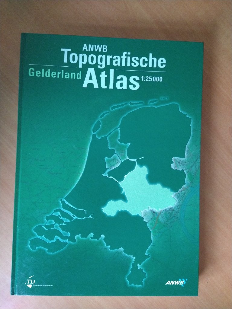 Topografische Atlas Gelderland 1:25.000, Boeken, Atlassen en Landkaarten, 2000 tot heden, Ophalen of Verzenden, Nederland, Landkaart