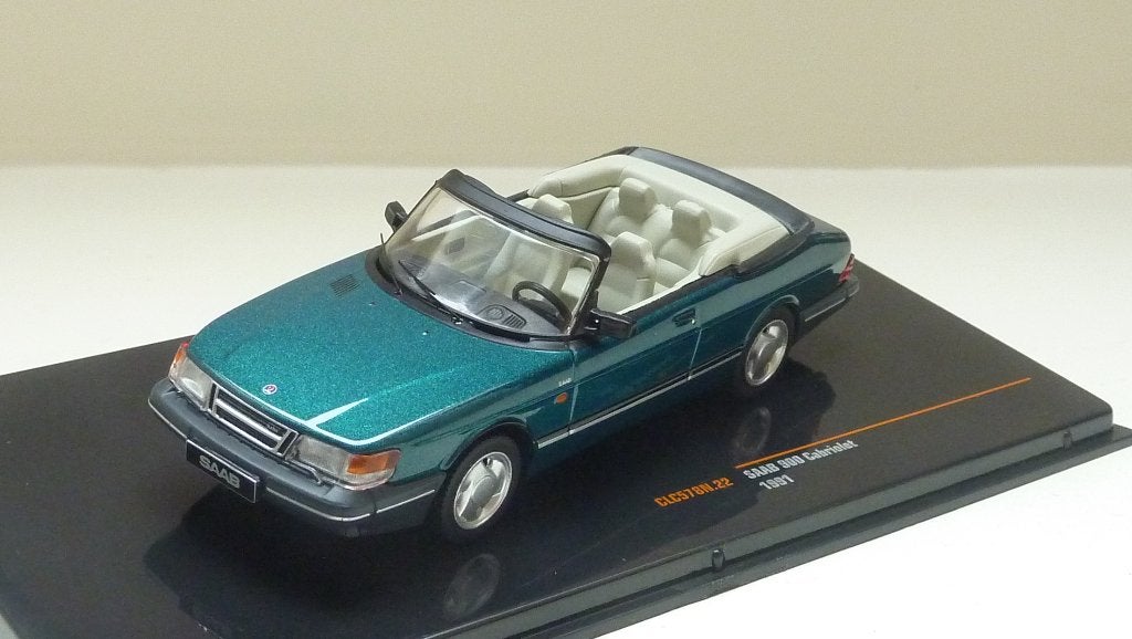 Ixo Saab 900 Cabriolet (1991) 1:43, Overige merken, Auto, Nieuw, Ophalen of Verzenden
