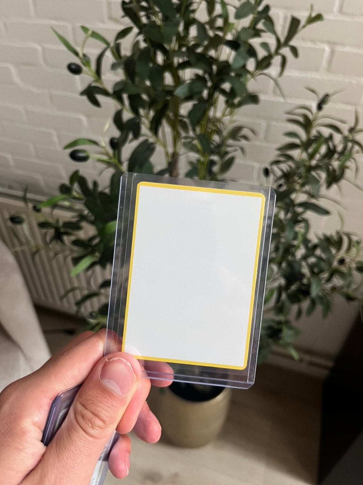 Blank misprint Pokemon, Ophalen of Verzenden, Zo goed als nieuw