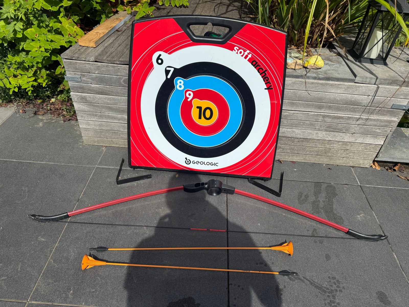 Pijl en boog set met doelwit - Geologic Soft Archery, Ophalen, Gebruikt, Overige typen