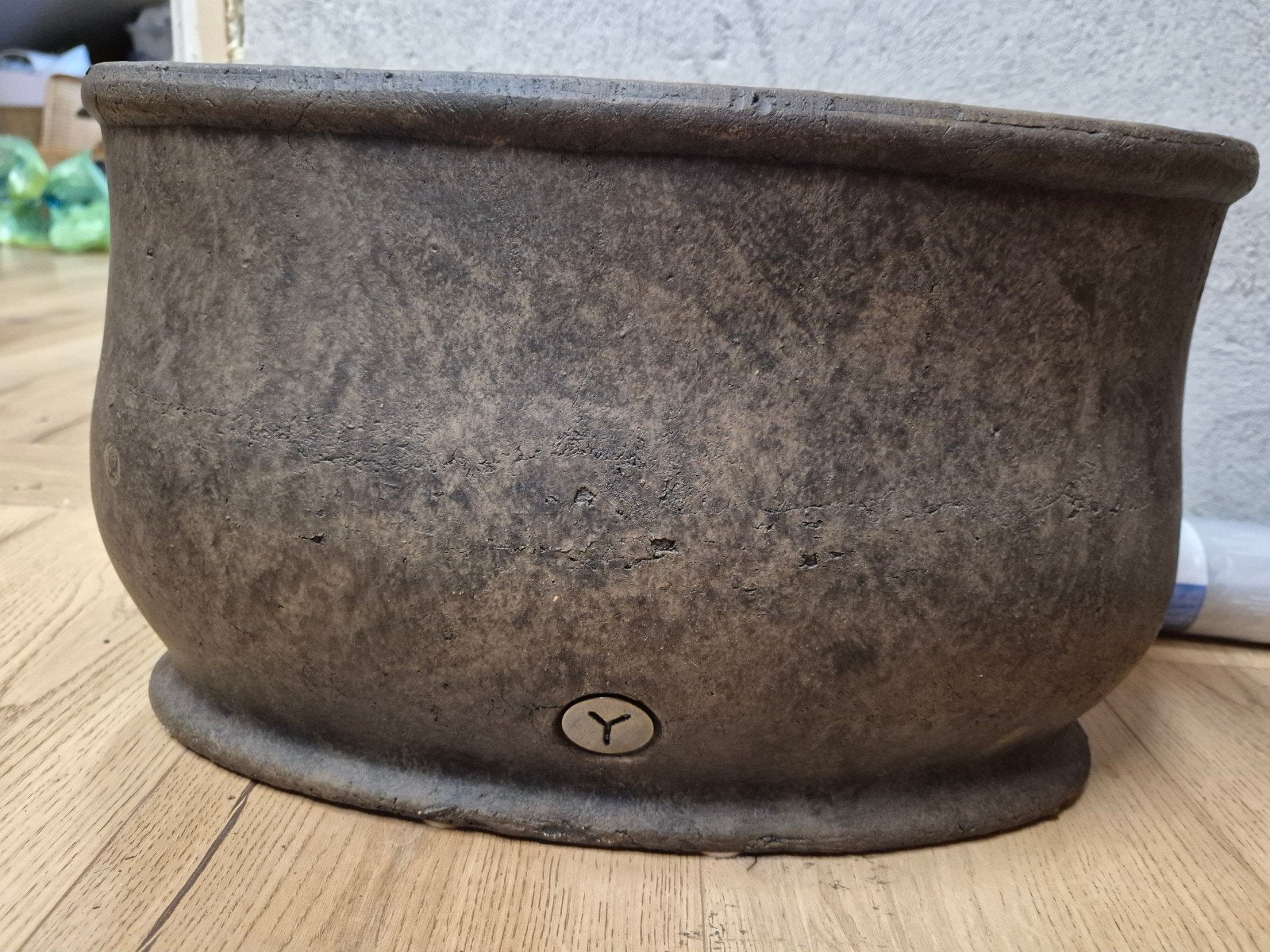brynxz vaas, bak, schaal groot!!, Binnen, Zo goed als nieuw, Minder dan 40 cm, Overige vormen