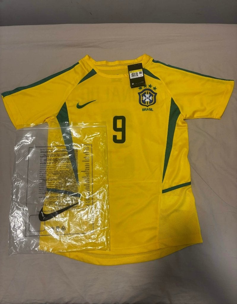 brazillie shirt 2002, Geel, Nike, Nieuw, Ophalen of Verzenden