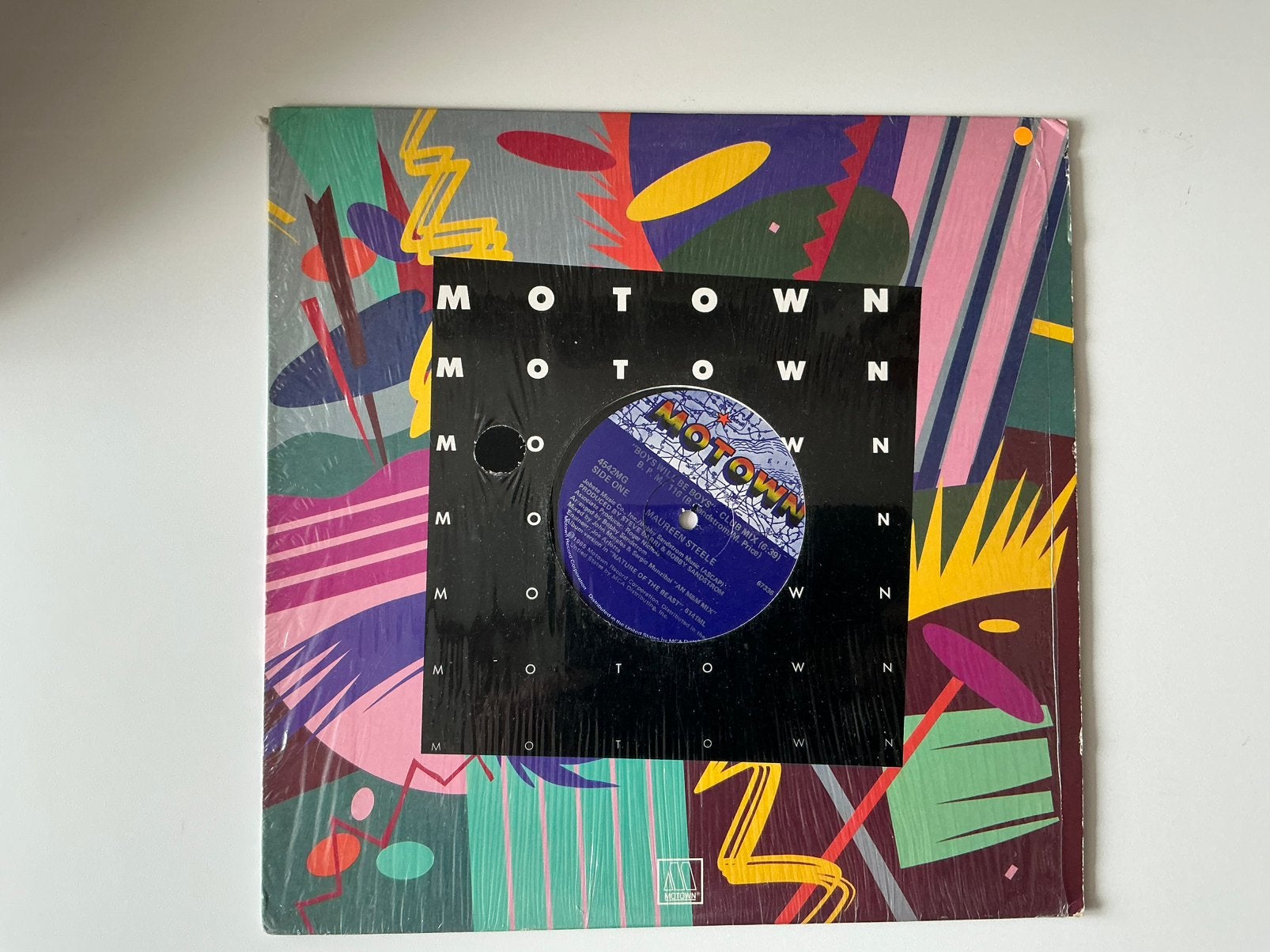 Maureen Steele – Boys Will Be Boys 12” disco electro, Gebruikt, Ophalen of Verzenden, Disco, 12 inch