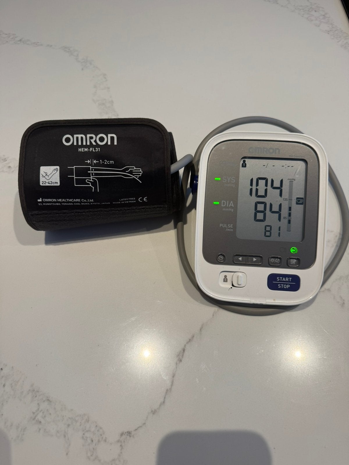 Omron bloeddruk meter, Diversen, Ophalen of Verzenden, Zo goed als nieuw