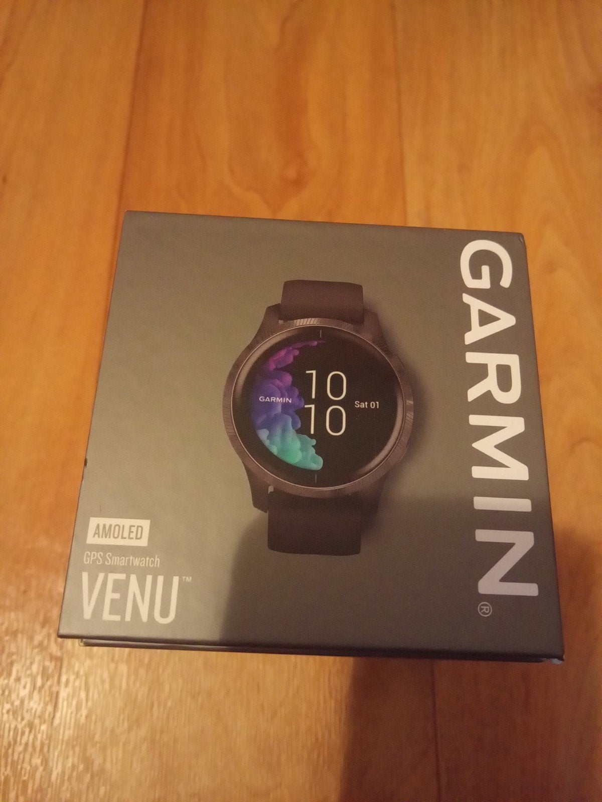 Garmin Venu GPS Smartwatch, Sieraden, Tassen en Uiterlijk, Smartwatches, Gebruikt, Zwart, Garmin, Ophalen of Verzenden