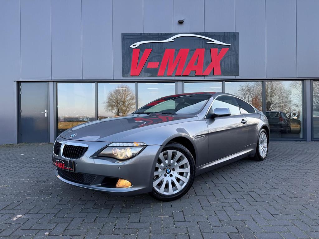BMW 630i LCI Coupe Facelift 272PK Flippers Memory Navi Prof, Auto's, BMW, Achterwielaandrijving, Gebruikt, 4 stoelen, Leder en Stof
