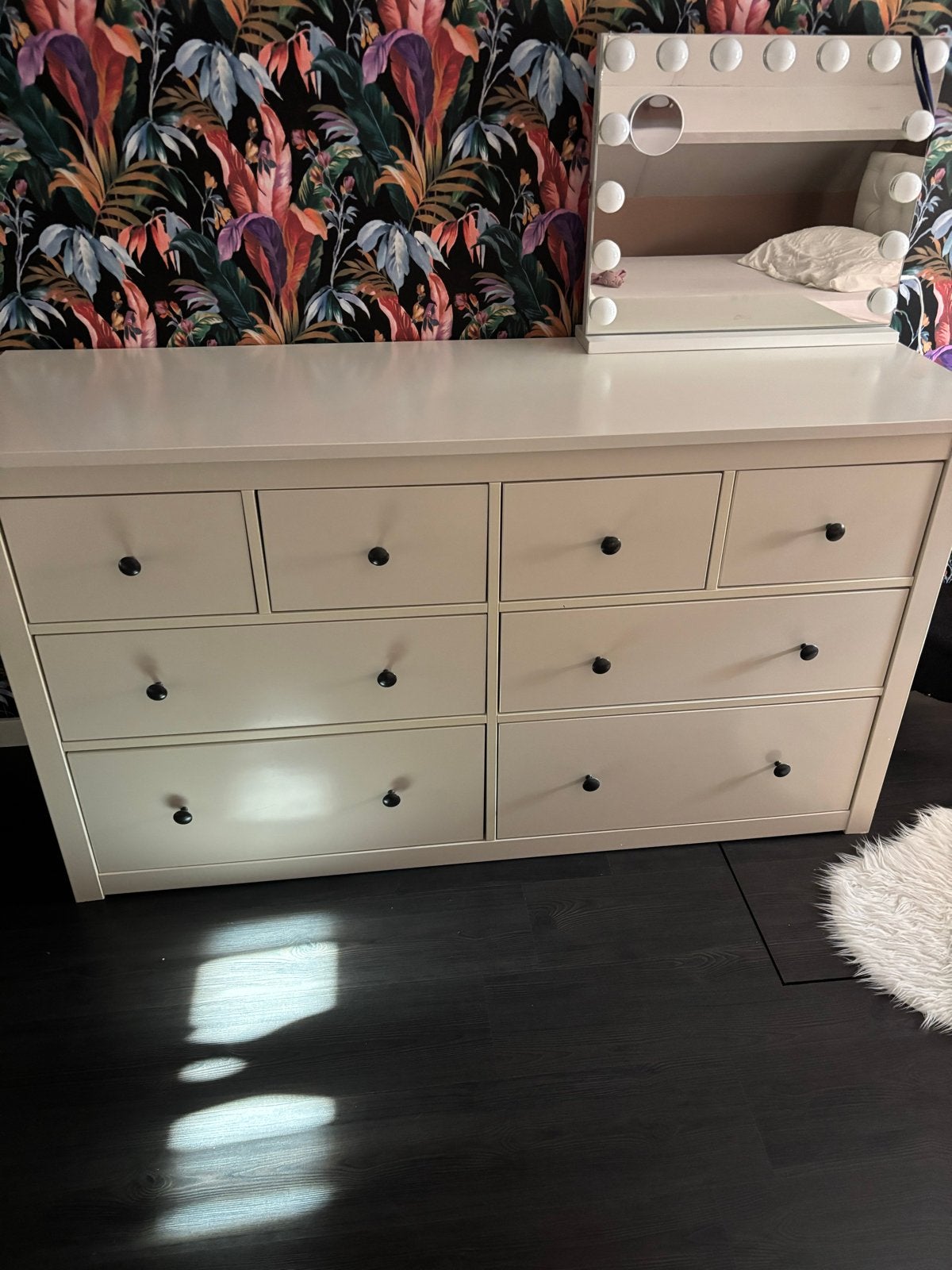 IKEA Hemnes ladekast wit, Huis en Inrichting, Ophalen, Gebruikt, 5 laden of meer, 150 tot 200 cm