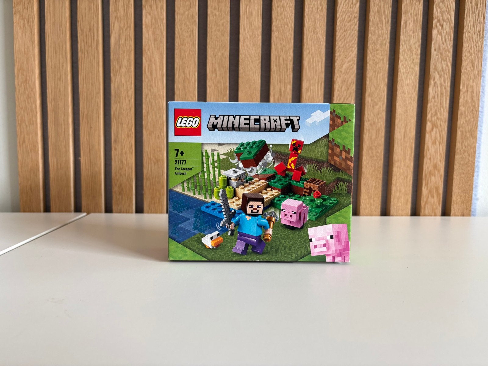 LEGO Minecraft 21177 De Creeper Hinderlaag, Verzenden, Minecraft, Lego, Nieuw