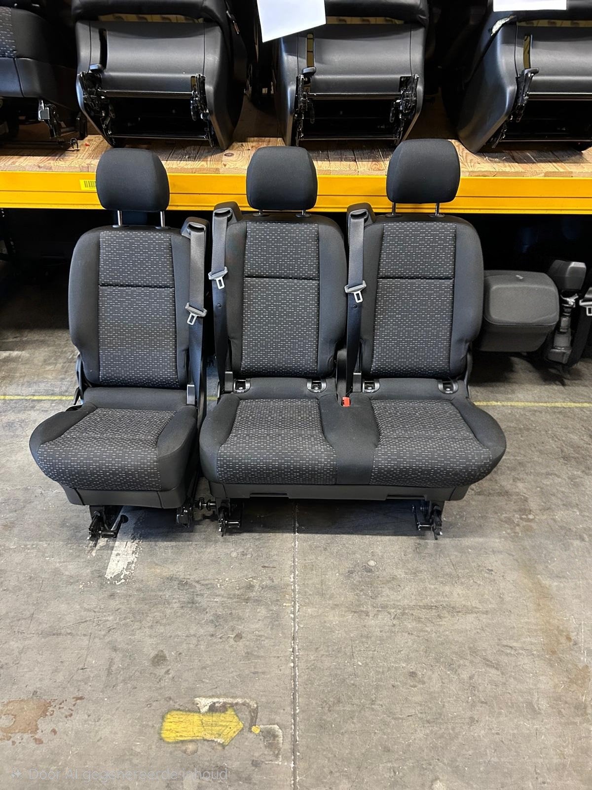 MERCEDES VITO TOURER V- KLASSE W447 ACHTERBANK 3 ZITS BANK, Ophalen of Verzenden, Mercedes-Benz