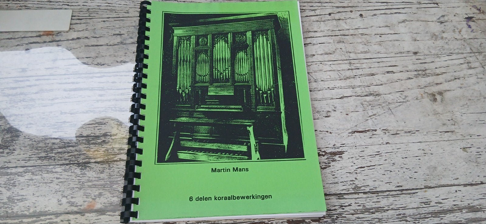 Martin Mans 6 delen koraalbewerkingen Orgelvriend dl 1, Muziek en Instrumenten, Bladmuziek, Orgel, Gebruikt, Ophalen of Verzenden
