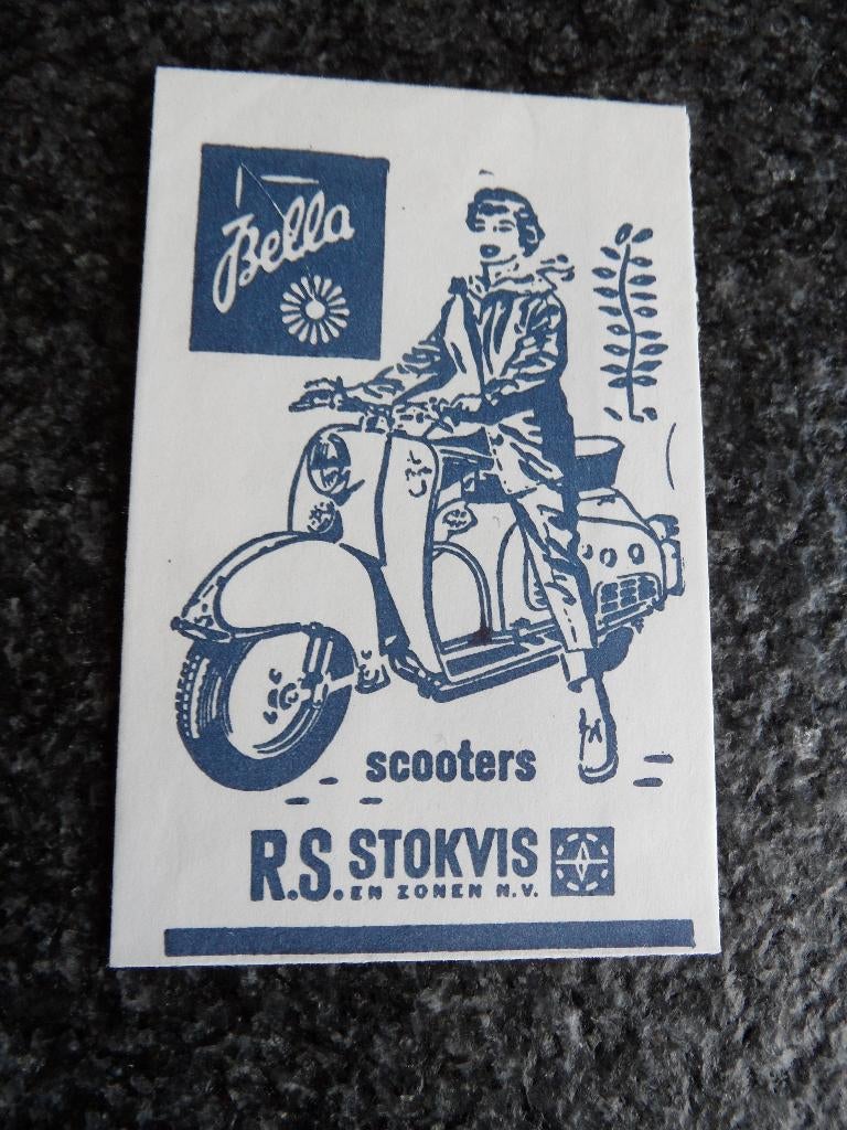 Zundapp Bella oldtimerscooter suikerzakje,, Verzenden, Gebruikt, Gebruiksvoorwerp