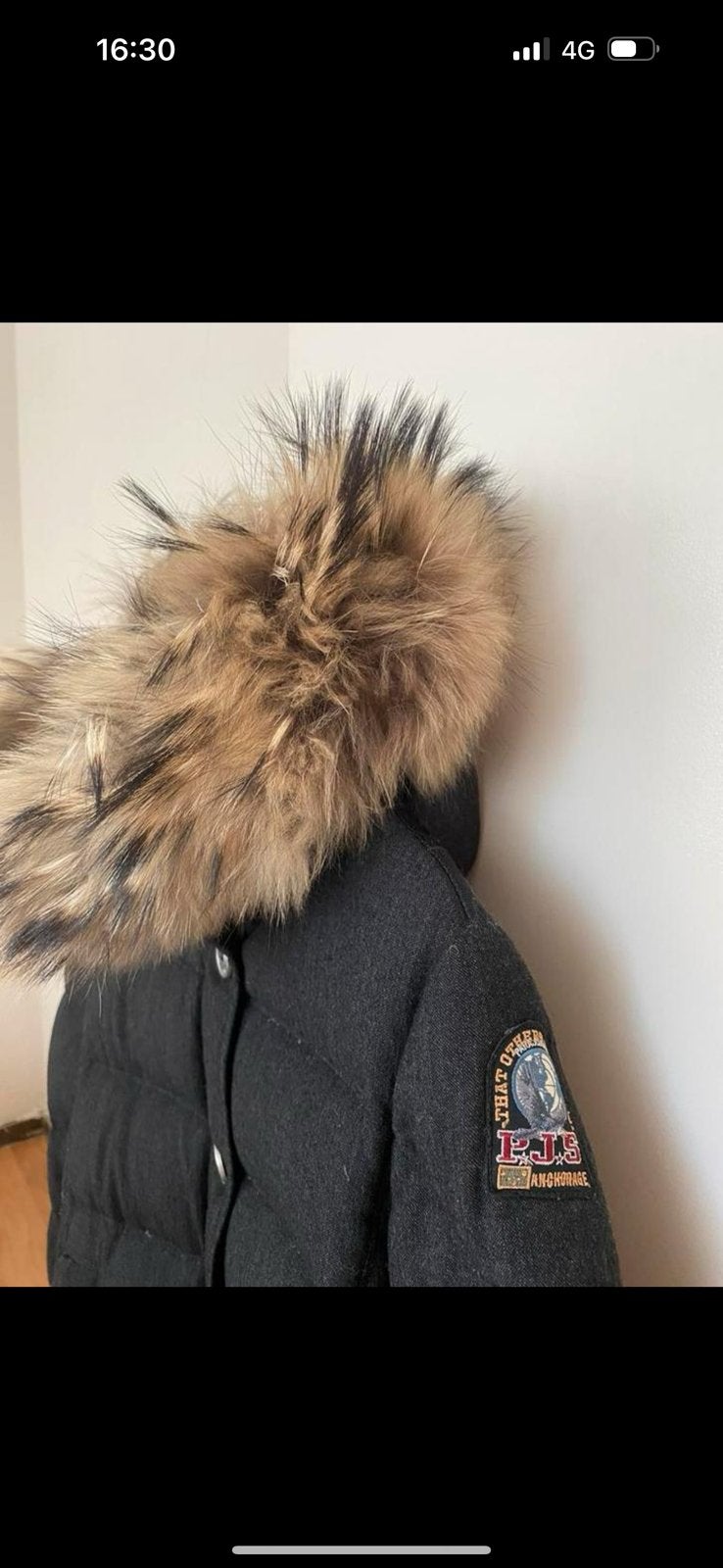 Dames S M winterjas Parajumpers nieuw bontkraag jas jacket, Ophalen of Verzenden, Nieuw, Maat 38/40 (M), Zwart