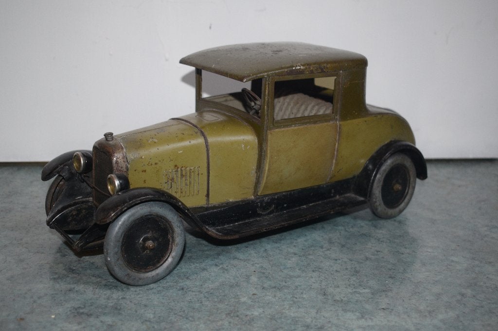 Antiek speelgoed CIJ Citroen B14 Coupe 1928, Antiek en Kunst, Ophalen of Verzenden