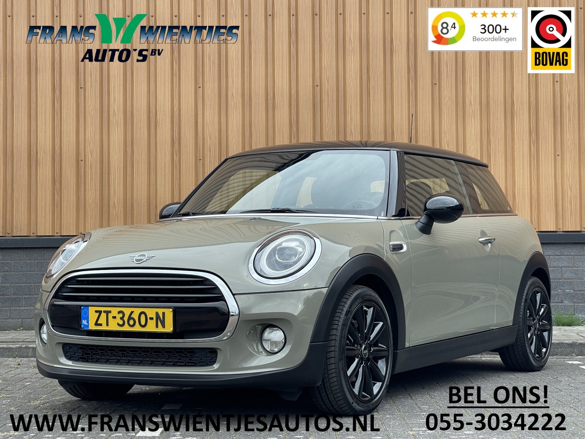 MINI 3-deurs 1.5 Cooper Chili | Origineel Nederlands | NAP |, Voorwielaandrijving, 136 pk, Gebruikt, 4 stoelen