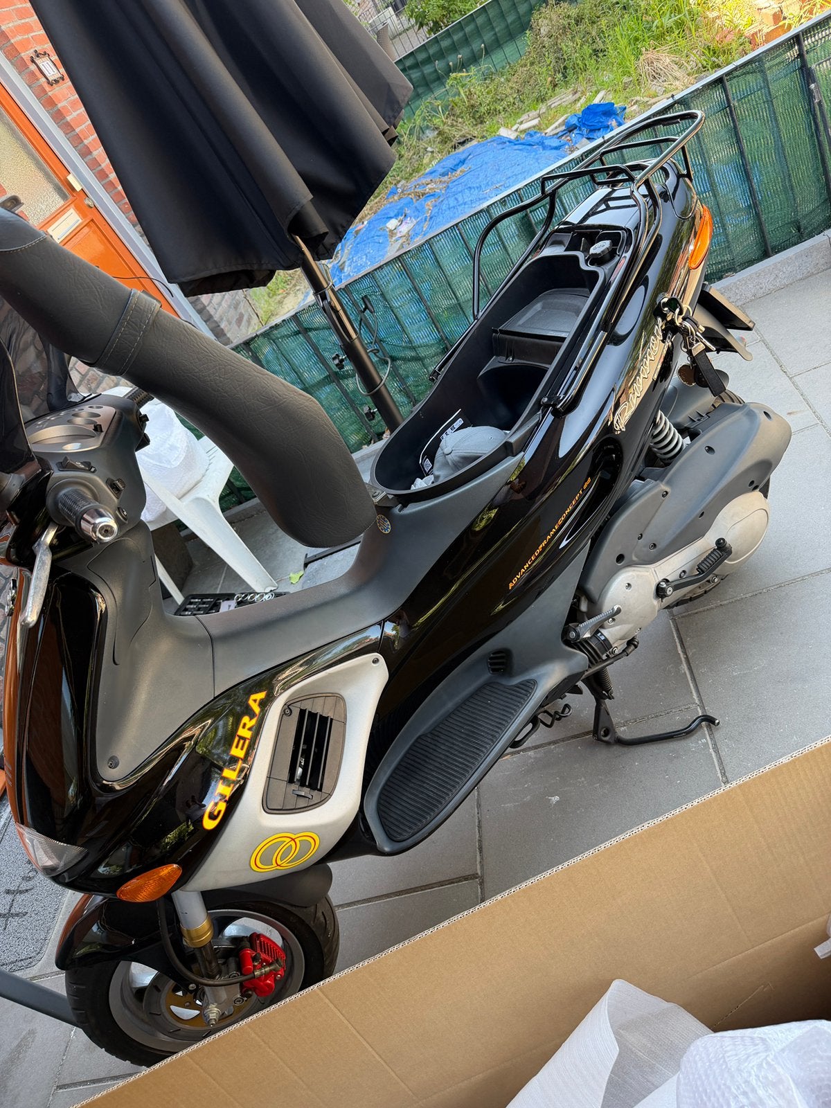 Kappen set gilera runner 180 125 50 bijna nieuw, Fietsen en Brommers, Scooters | Piaggio, Ophalen of Verzenden, Zo goed als nieuw